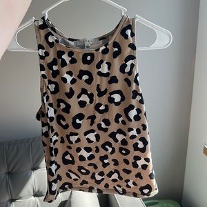 Cheetah Print Tank